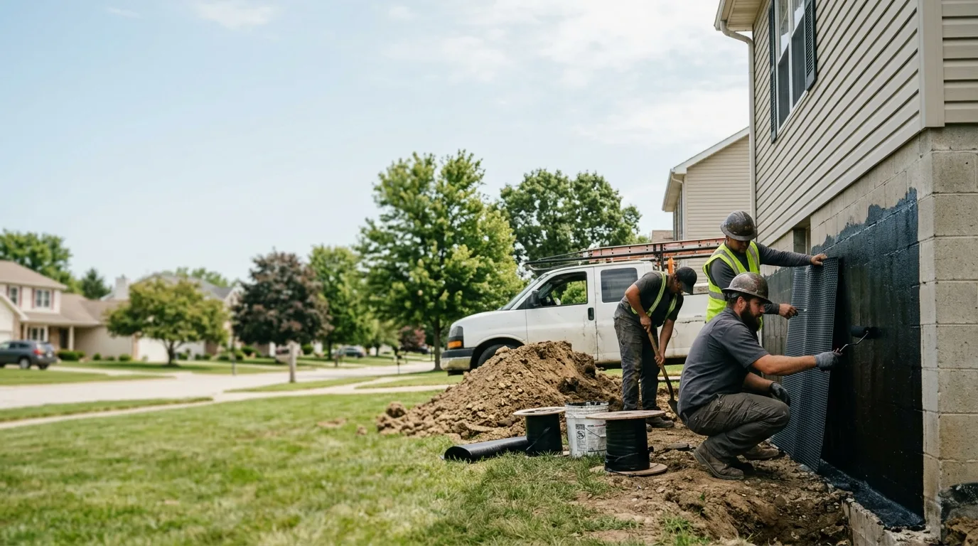 Basement Waterproofing in Creve Coeur, IL near me